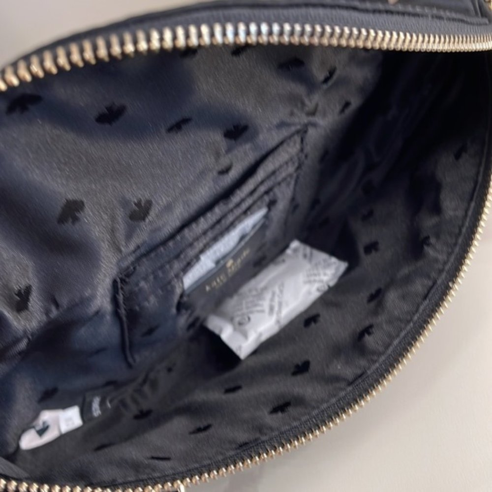 Kate Spade Chelsea Nylon Belt Bag Fanny Pack Black - Picture 10 of 16